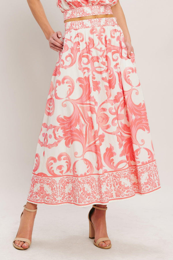 amalfi-sunset-woven-midi-full-skirt-flying-tomato-sophias-styleSKIRTS-1