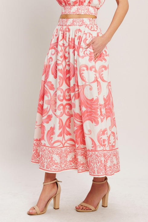amalfi-sunset-woven-midi-full-skirt-flying-tomato-sophias-style-7