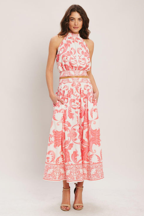 amalfi-sunset-woven-midi-full-skirt-flying-tomato-sophias-style-5