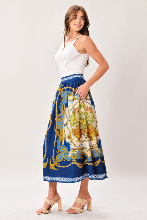 baroque-escape-woven-midi-skirt-sophias-style-8