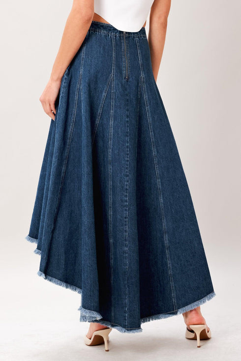 city-swing-denim-hi-lo-midi-circle-skirt-flying-tomato-sophias-style-5
