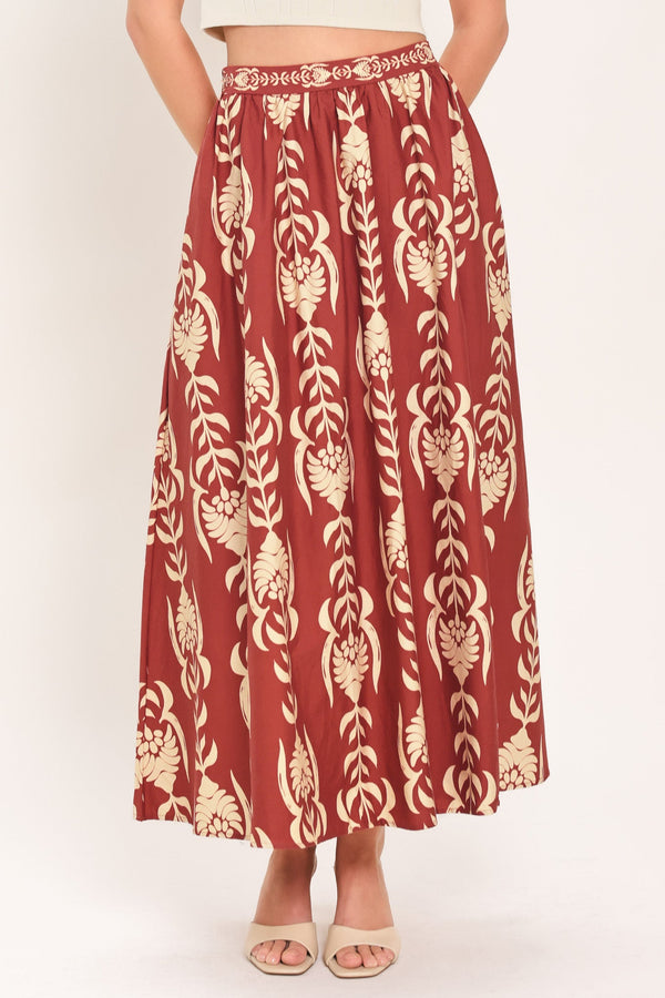 waikiki-sunset-woven-ankle-shirt-flying-tomato-sophias-styleSKIRTS-1