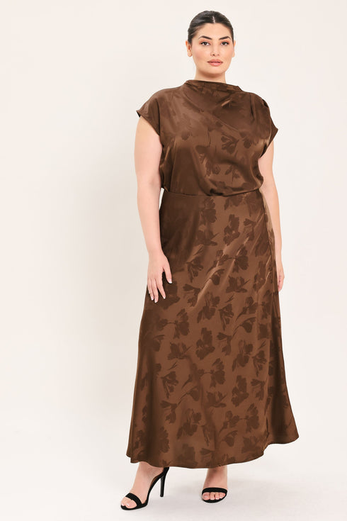chocolate-floral-woven-jacquard-midi-skirt-sophias-style-8