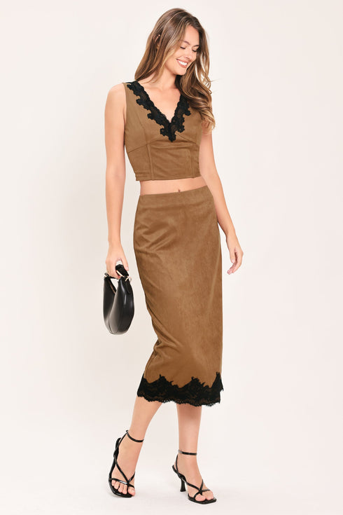 umber-lace-afterglow-faux-suede-straight-skirt-sophias-style-4