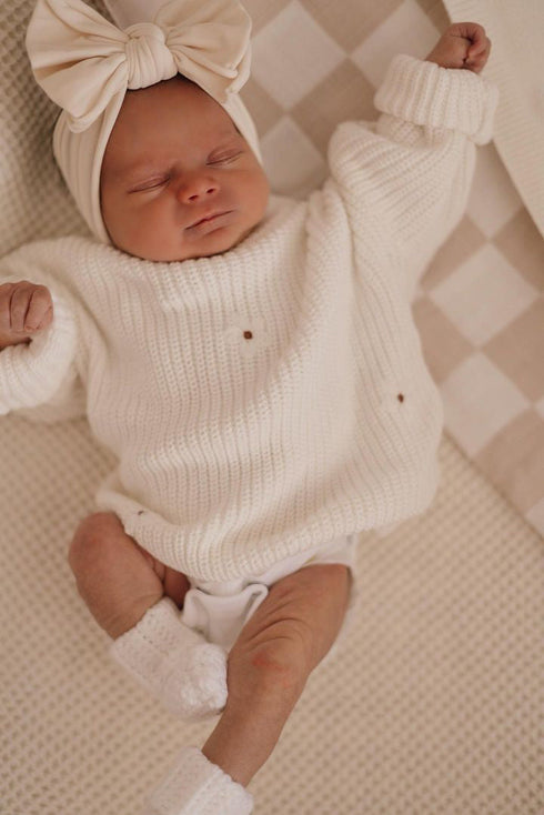 fab-bow-lous®-oatmeal Baby Bling Bows clips headbands - Sophia's Style-