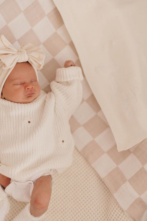 fab-bow-lous®-oatmeal Baby Bling Bows clips headbands - Sophia's Style-