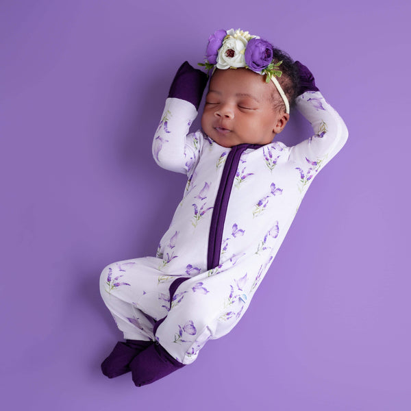 estella-lavender-butterfly-romper Big Dreams Little Jammie Session Sophia's Style-1