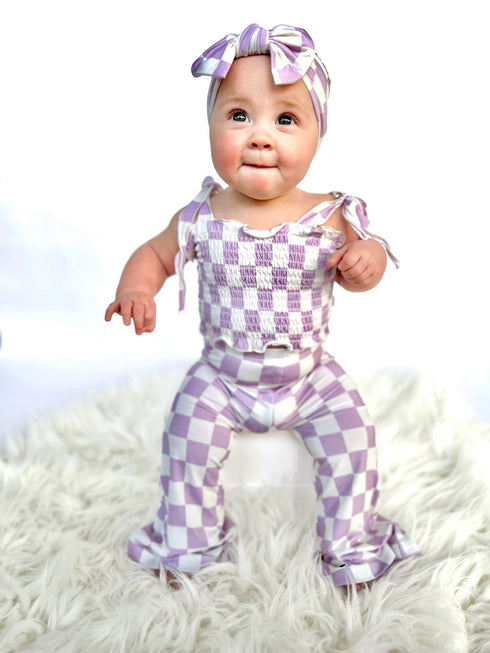 periwinkle-checks-dream-smocked-flare-set Dream-Big-Little-Co-pajama-baby-blanket