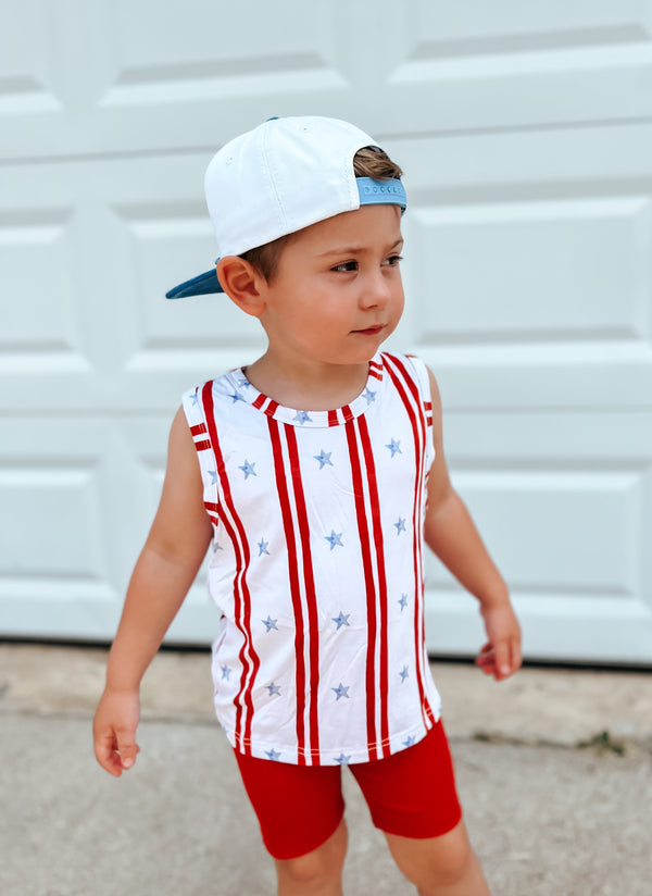 stars-stripes-bamboo-tank at Sophia's Style-1