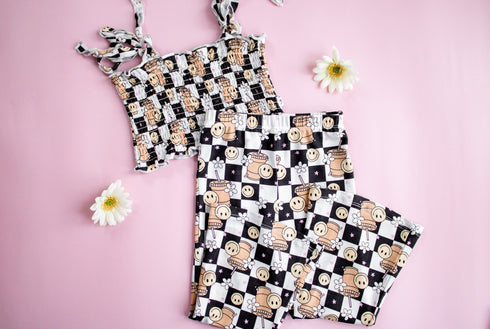 smiley-cup-of-checkers-dream-smocked-flare-set Dream-Big-Little-Co-pajama-baby-blanket