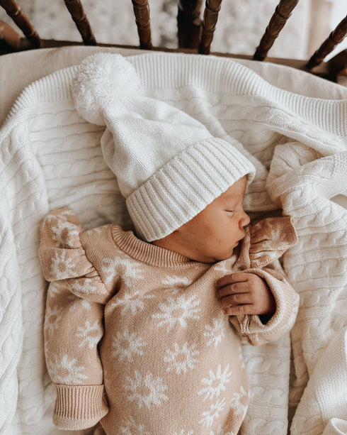 luna-luca-floral-jacquard-jumpsuit Luna and Luca Newborn Baby Clothes