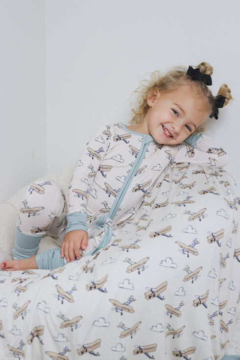 plane-fun-dream-romper Dream-Big-Little-Co-pajama-baby-blanket