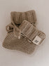 luna-luca-organic-booties-heather-beige Luna and Luca Newborn Baby Clothes