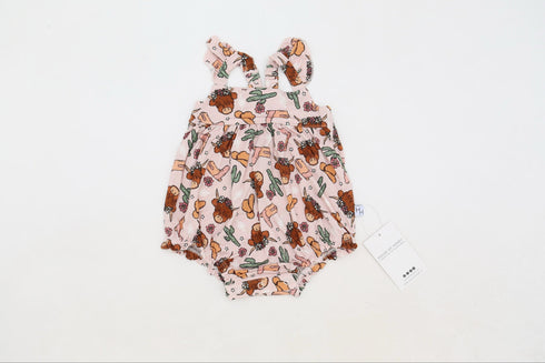 pink-highland-cow-bubble-romper House-of-henry-Sophia's Style-4