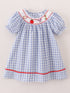 girls-back-to-school-smocking-pencil-apple-embroidered-plaid-dress Rylee Faith Designs - Sophia's StyleDress-1