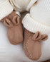 little-bear-baby-booties-acorn Luna and Luca - Sophia's Style-1