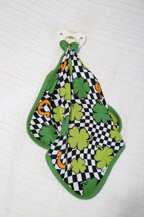 shamrockin-checks-dream-lovey Dream-Big-Little-Co-pajama-baby-blanket