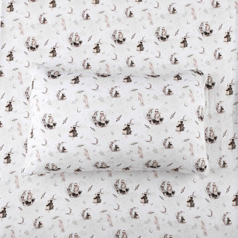 celestie-bestie-twin-fitted-sheet-and-pillowcase-set Big Dreams Little Jammie Session Sophia's Style-1