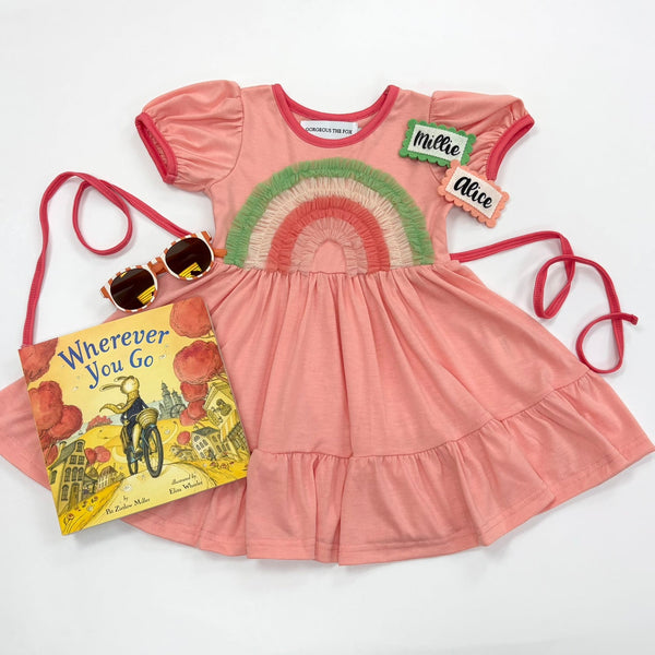 rainbow-dress-meadow Gorgeous the Fox - Sophia's Styledress-1