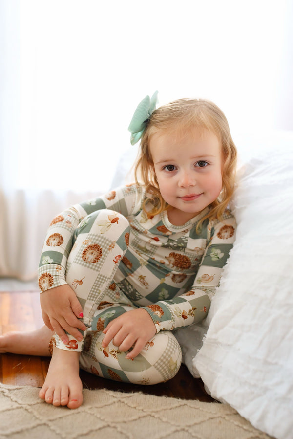 harvest-hedgehogs-2pc-bamboo-pajamas Sophia's Style-1