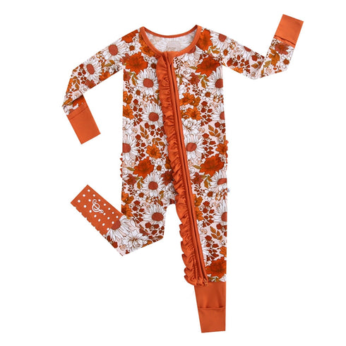 falling-for-florals-ruffle-romper Big Dreams Little Jammie Session Sophia's Style-8
