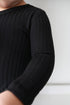 midnight-black-ribbed-romper Big Dreams Little Jammie Session Sophia's Style-2