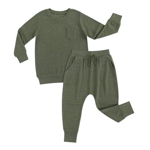 bamboo-waffle-kids-jogger-set-line-dry-only Big Dreams Little Jammie Session Sophia's Style-17