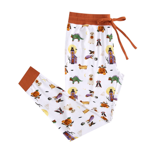 howl-o-ween-dog-womens-jogger-pants Big Dreams Little Jammie Session Sophia's Style-1