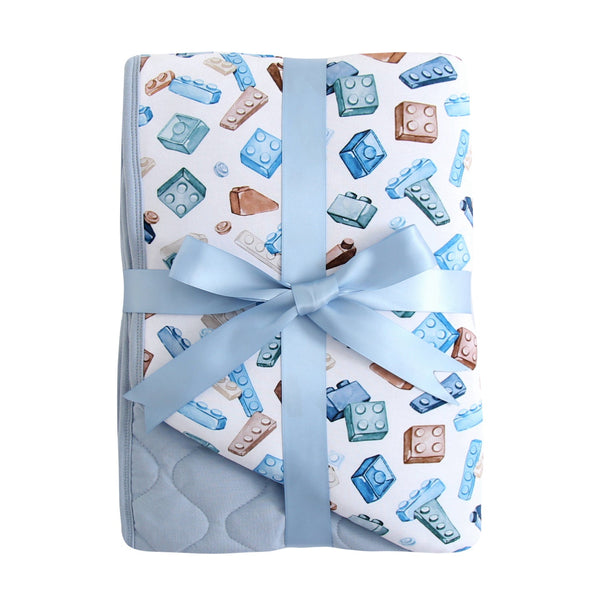 block-party-blue-toddler-quilted-blanket Big Dreams Little Jammie Session Sophia's Style-1