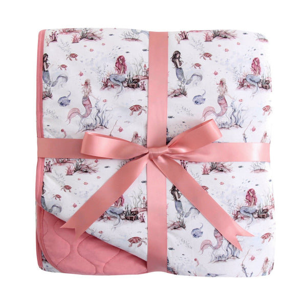 mermaid-cove-adult-quilted-blanket Big Dreams Little Jammie Session Sophia's Style-1