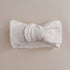 luna-luca-pointelle-bow-headband-white Luna and Luca Newborn Baby Clothes