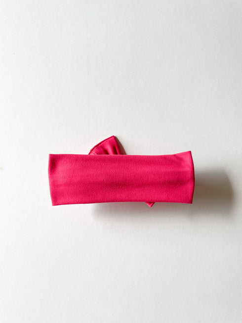 hot-pink-tie-on-headwrap Boosh Baby - Sophia's Style-2