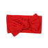 bow-headband-ribbed-red Presley Couture at Sophia's Style-Headbands-1
