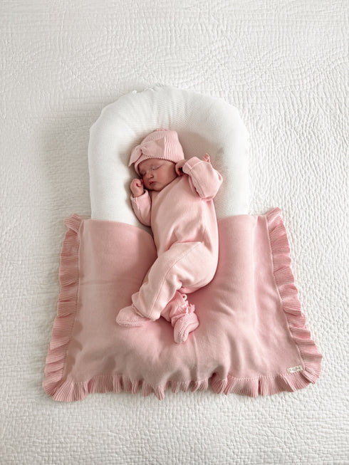 classic-ruffle-baby-blanket-powder-pink Luna and Luca - Sophia's Style-1