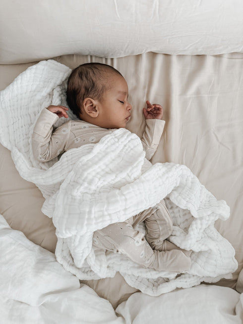 luna-luca-cotton-gauze-baby-blanket-white Luna and Luca - Sophia's Style-2