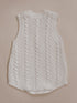 luna-luca-cable-knit-summer-romper-white Luna and Luca Newborn Baby Clothes