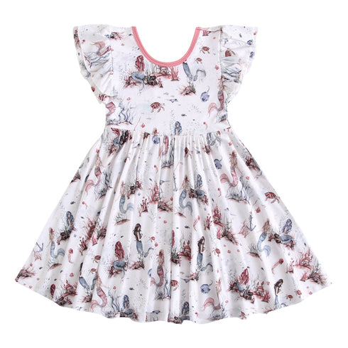 mermaid-cove-short-sleeve-big-kid-twirl-dress Big Dreams Little Jammie Session Sophia's Style-6