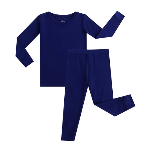 royal-blue-long-sleeve-pjs Big Dreams Little Jammie Session Sophia's Style-1