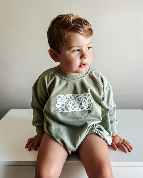 big-brother-checkered-sweatshirt-romper Little Joy Co - Sophia's Style-5