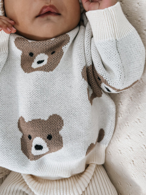 little-bear-jacquard-sweater Luna and Luca - Sophia's Style-6
