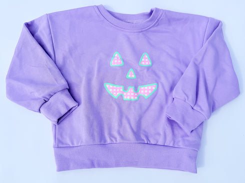 pastel-gingham-jack-o-lantern-crewneck-sweatshirt-or-romper Sophia's Style-20