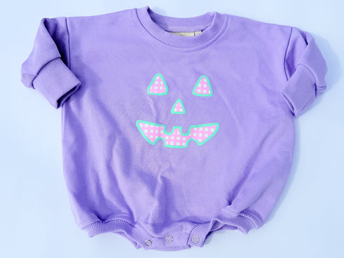 pastel-gingham-jack-o-lantern-crewneck-sweatshirt-or-romper Sophia's Style-8
