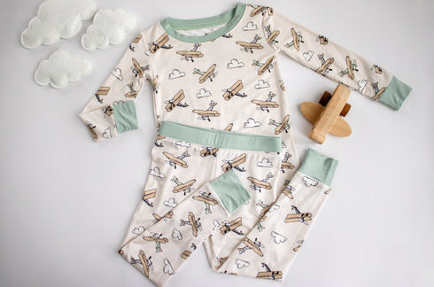 plane-fun-dream-set Dream-Big-Little-Co-pajama-baby-blanket