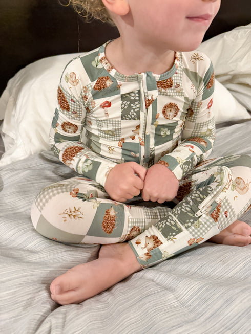 harvest-hedgehogs-bamboo-zippy-pajamas Sophia's Style-12