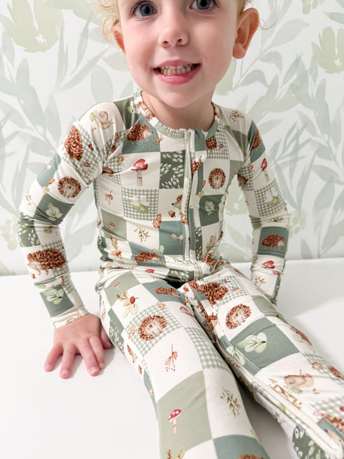 harvest-hedgehogs-bamboo-zippy-pajamas Sophia's Style-11
