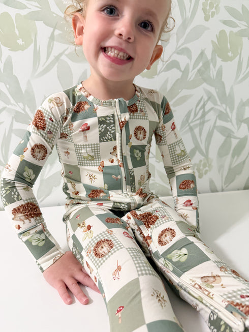 harvest-hedgehogs-bamboo-zippy-pajamas Sophia's Style-2