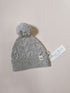 luna-luca-cable-knit-pom-beanie-heather-gray Luna and Luca Newborn Baby Clothes