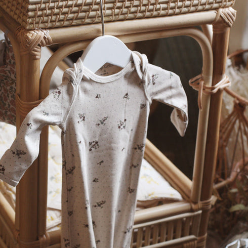 the-printed-baby-gown-vintage-floral Lovely Littles - Sophia's Style-2