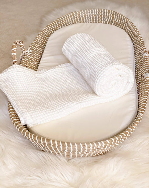 waffle-blankets-newborn-baby-toddler-100-cotton-Sophia's Style-10