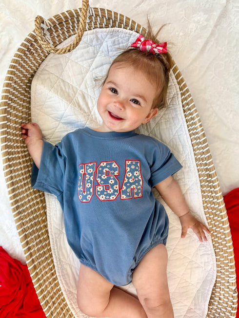 usa-daisy-t-shirt-oversized-romper at Sophia's Style-2